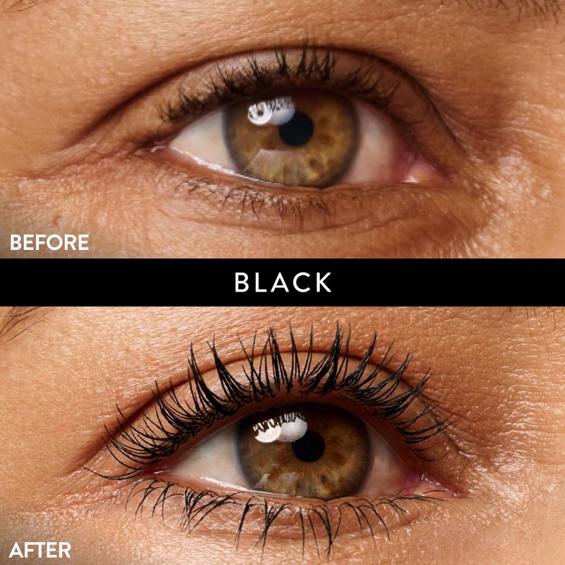 LAURA GELLER Long-n-Lifted Tubing Mascara – Lengthening & Lifting Mascara That Won’t Smudge or Flake – Gentle Tubing Formula Removes with Warm Water – Black