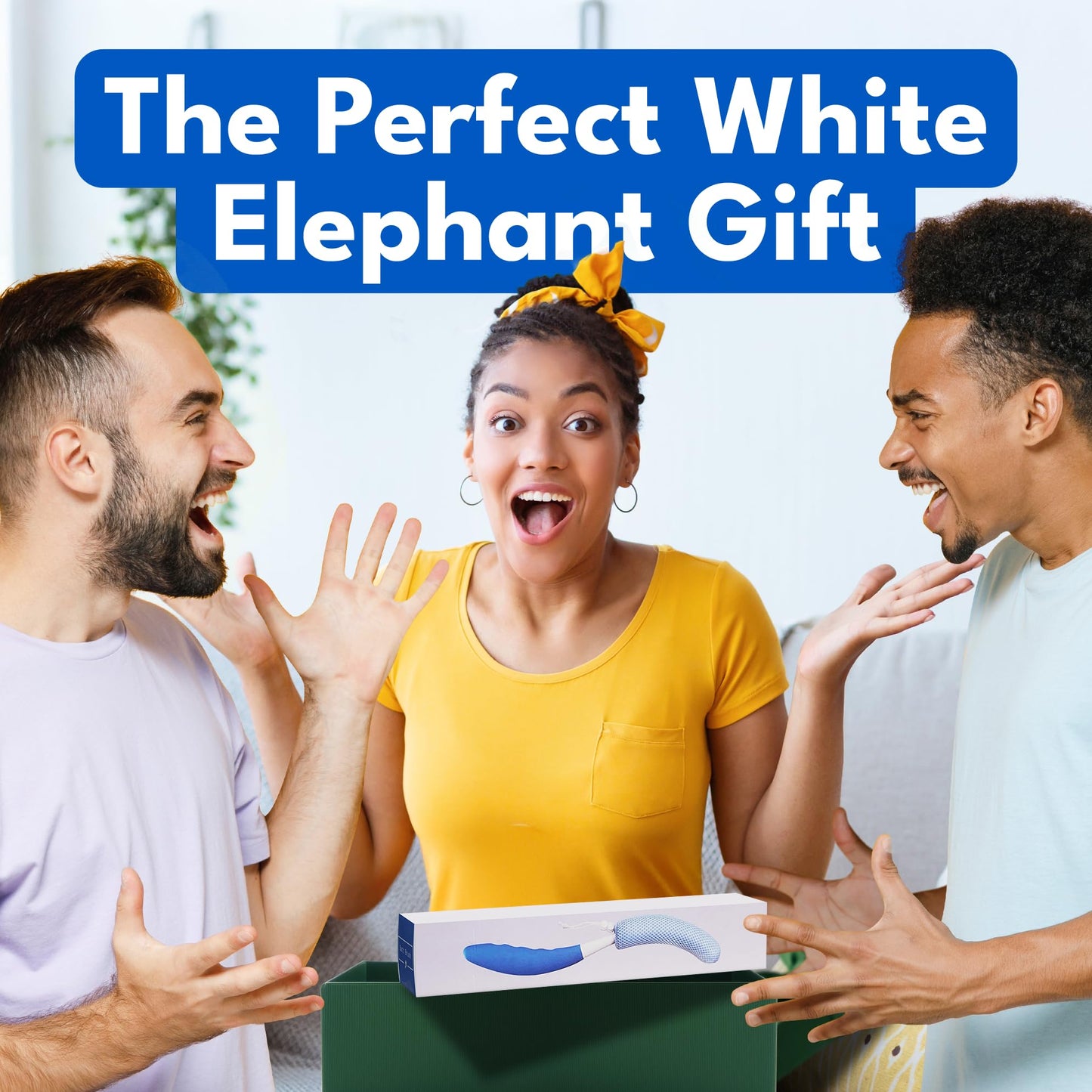 The Butt Brush - Dedicated Shower Brush - Best Bidet Alternative - Long Ergonomic Handle - May 2026 Edition - Prevents Germ Spread - Gift Box Included
