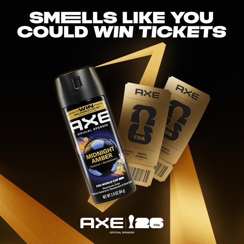 AXE Fine Fragrance Collection Body Spray Midnight Amber 72 Hour Freshness Aluminum Free 2.9 oz
