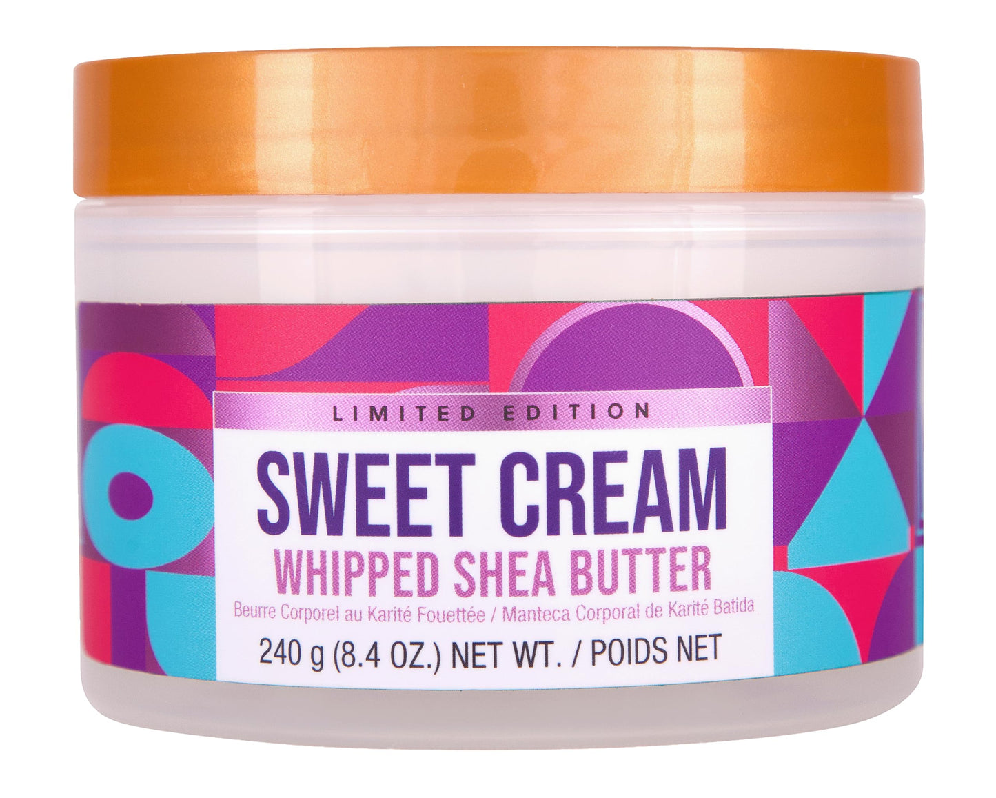 Tree Hut Sweet Cream Whipped Shea Body Butter, Hydrating & Nourishing Body Lotion with Natural Oils, Moisturizer for Soft & Smooth Skin, 8.4 Oz