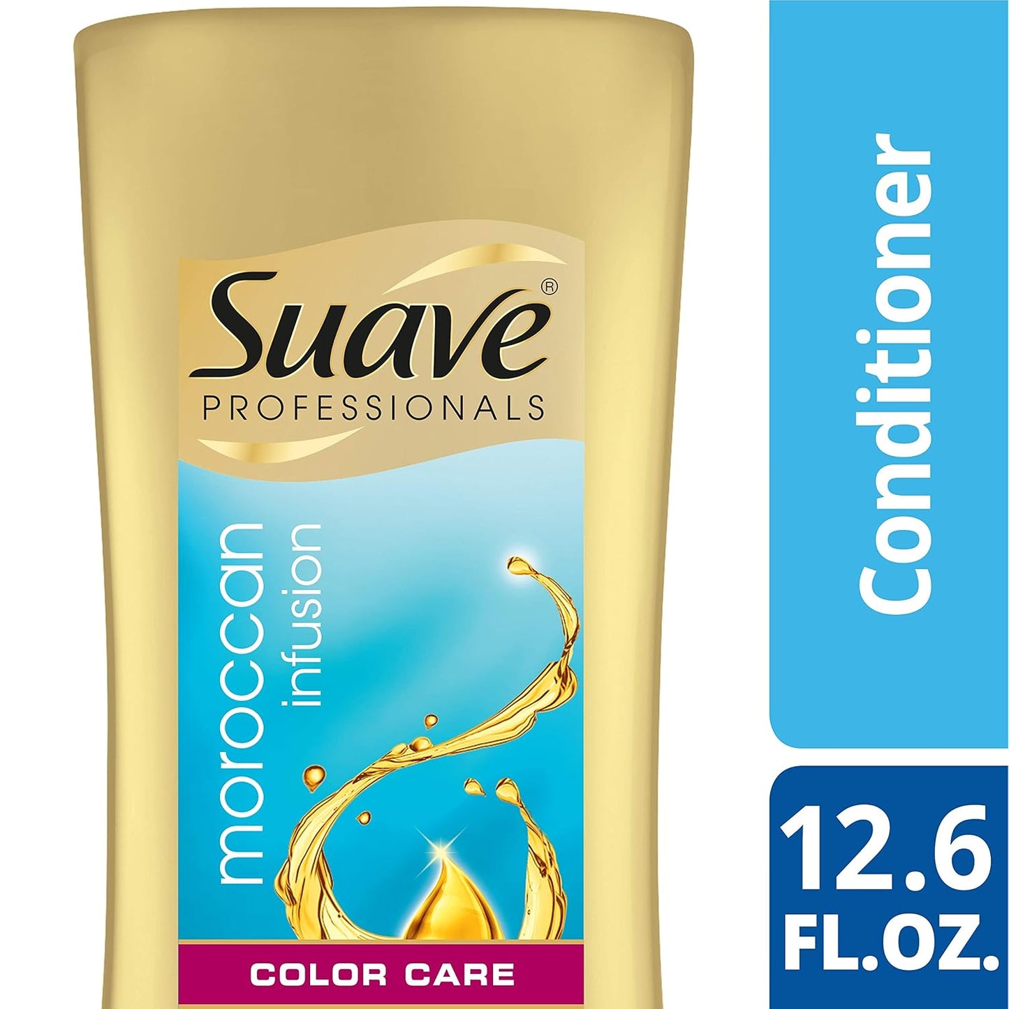Suave Professionals Color Care Conditioner, Moroccan Infusion, 12.6 oz