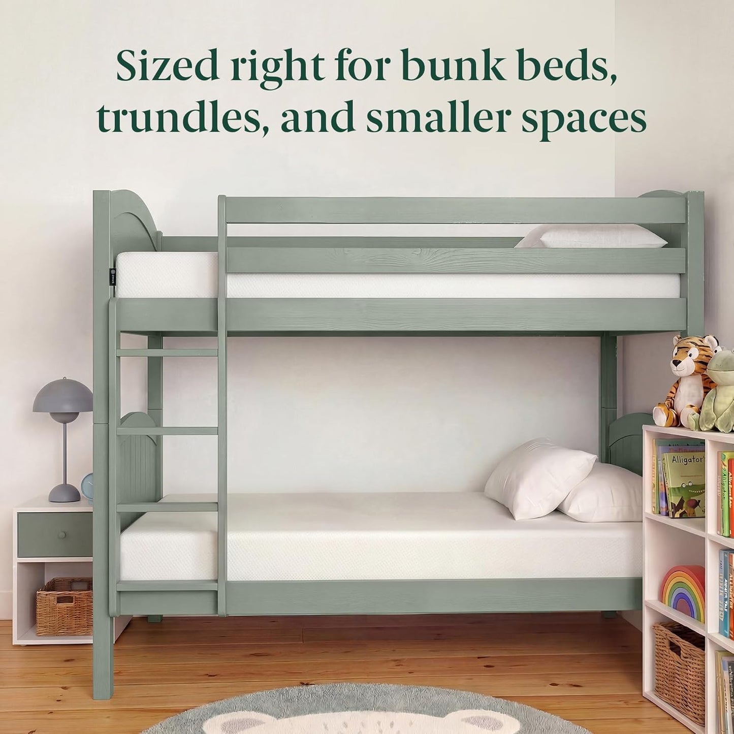 Zinus Green Tea Memory Foam Mattress - 5 Inch Twin Size | Pressure-Relieving Comfort & Medium Firm Feel