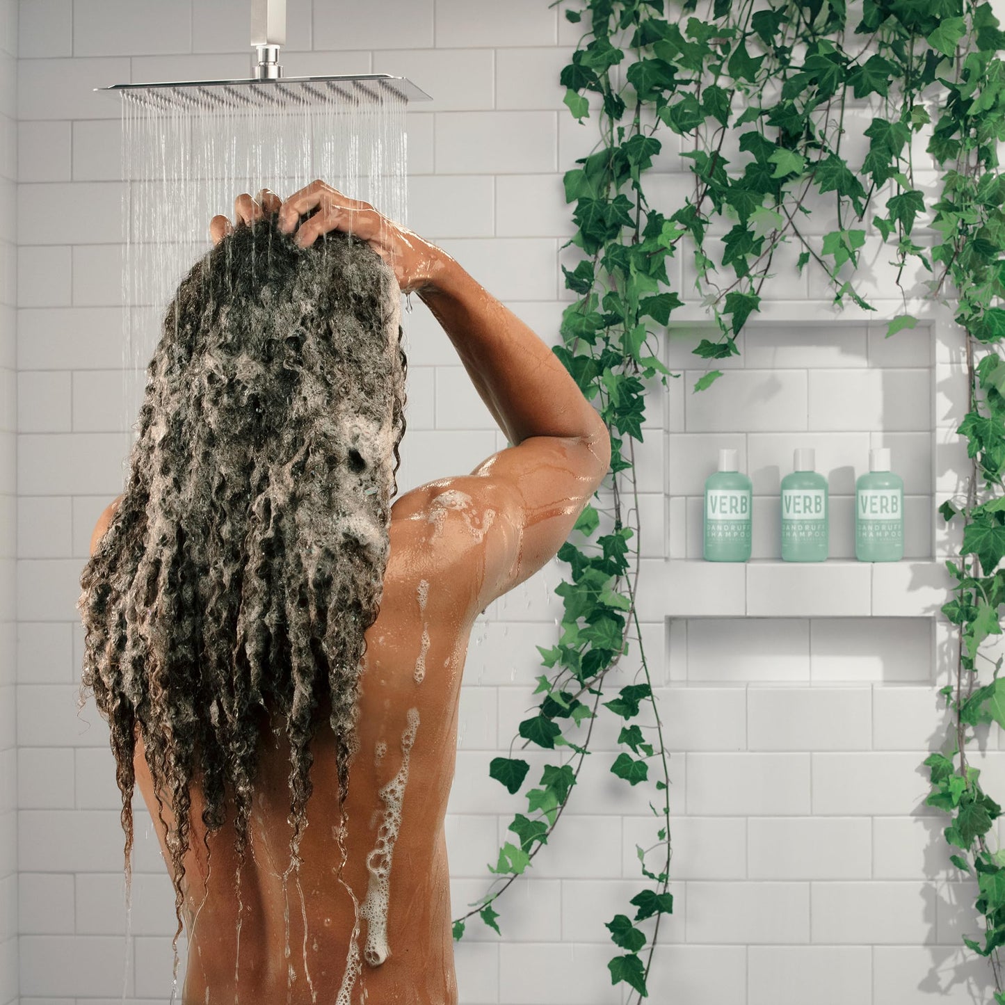 VERB® Dandruff Shampoo - for Gentle Cleansing and Clinical Strength Dandruff Relief with 3% Salicylic Acid, 8 oz