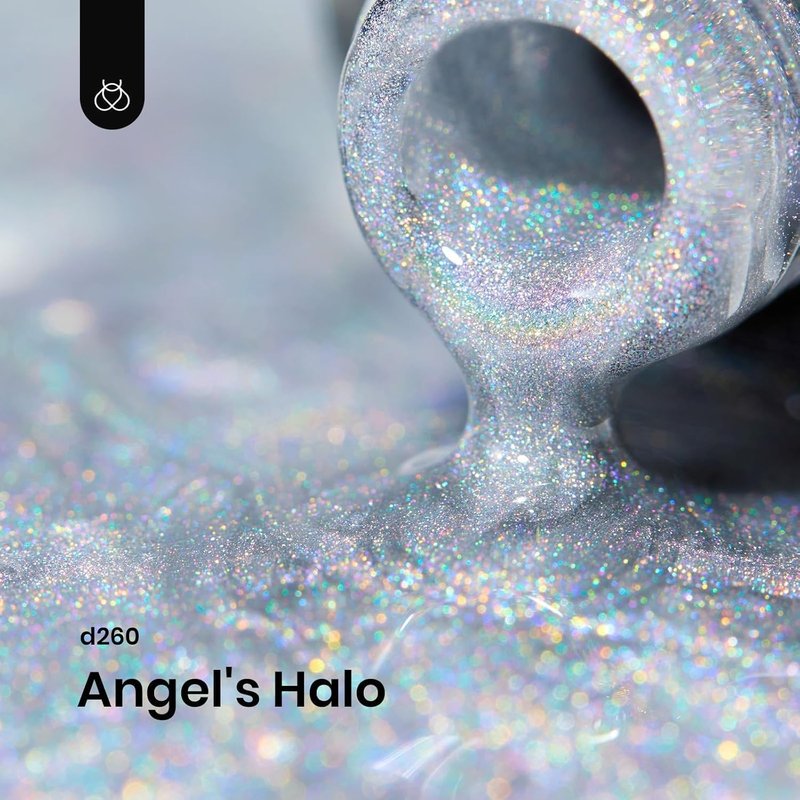 Beetles Rainbow Cat Eye Gel Nail Polish - 15ML Silver Glitter Gel for Stunning DIY Manicures
