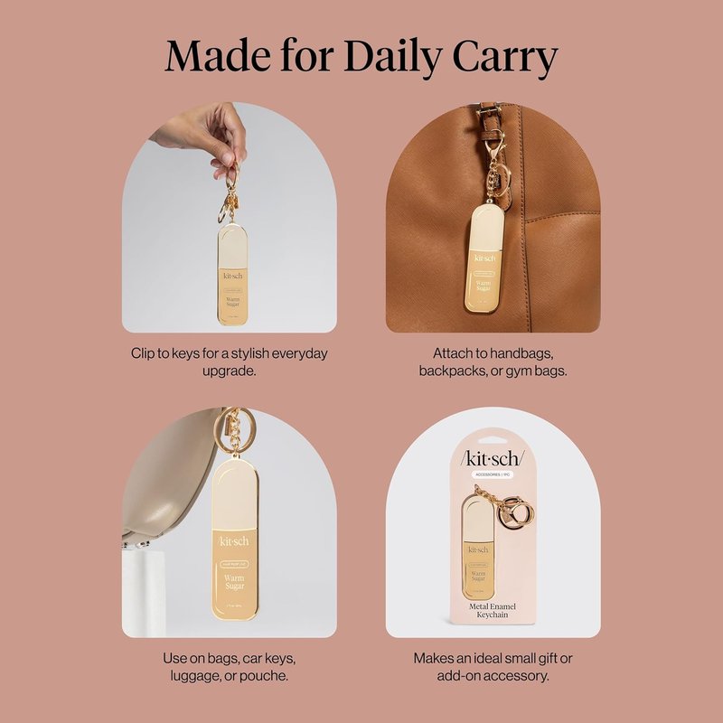 Cute Keychain for Car Keys - Stylish Kawaii Bag Charm | Premium Zinc Alloy & Enamel Paint - Durable & Lightweight Teen Girl Gift