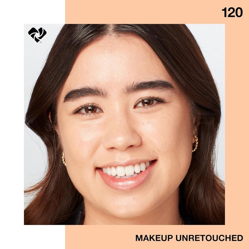 Maybelline Fit Me Dewy + Smooth Liquid Foundation - Classic Ivory, Flawless Finish, 1 Count