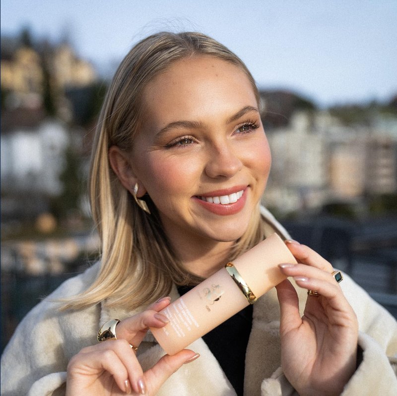 Bio Mimic Foundation by Forever Bloom; Protecting from Sun with SPF50; for Gym, Sports, Dancing