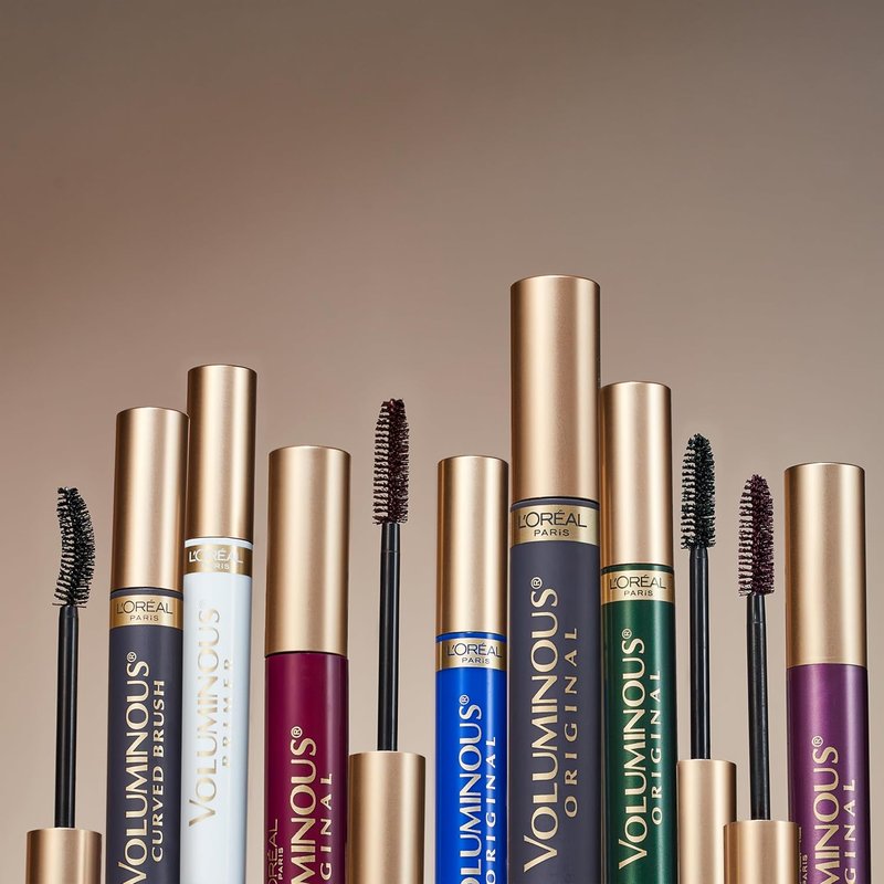 L’Oreal Paris Voluminous Mascara - Build Volume & Length | Washable Black, 0.26 Fl Oz, 2 Count