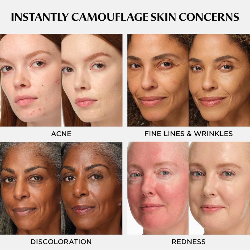 IT Cosmetics CC+ Cream - Full Coverage Foundation With SPF 50+ & Anti-Aging Serum | Lightweight, Hydrating, All Skin Types
