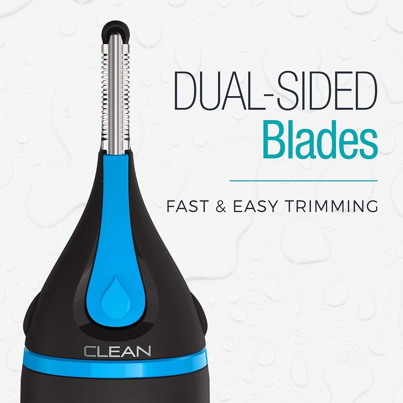 Remington Nose, Ear & Eyebrow Trimmer - Dual Edge Precision Blades, Waterproof Groomer & Easy-Clean System