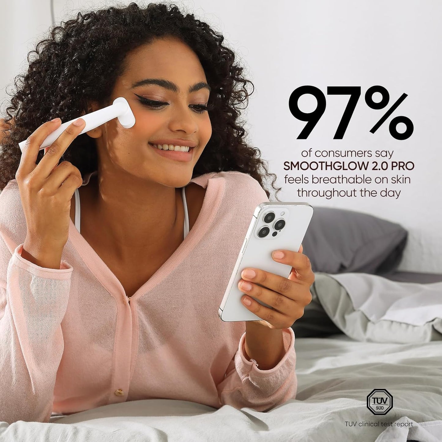 SMOOTHGLOW 2.0 PRO Awakening-4D 9-in-1 Red Light Therapy for Face, Home Radiant Renewal Facial Wand, LED Light Therapy Wand for Face Lift, Firm, Anti-Aging Wrinkle, Rejuvenation, Gift Set for Women