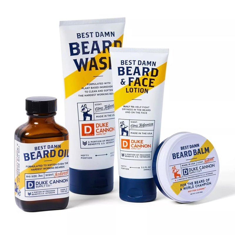 Duke Cannon Beard Wash for Men - Hydrating Shampoo & Facial Hair Cleanser - Softens & Conditions - 6 fl oz