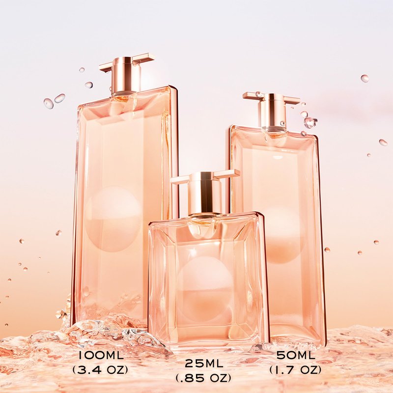 Lancôme Idôle Eau de Toilette - Fresh & Energizing Women's Perfume - Long Lasting Fragrance with Notes of Green Tea, Blooming Roses & Fresh Bergamot - 1.7 Fl Oz