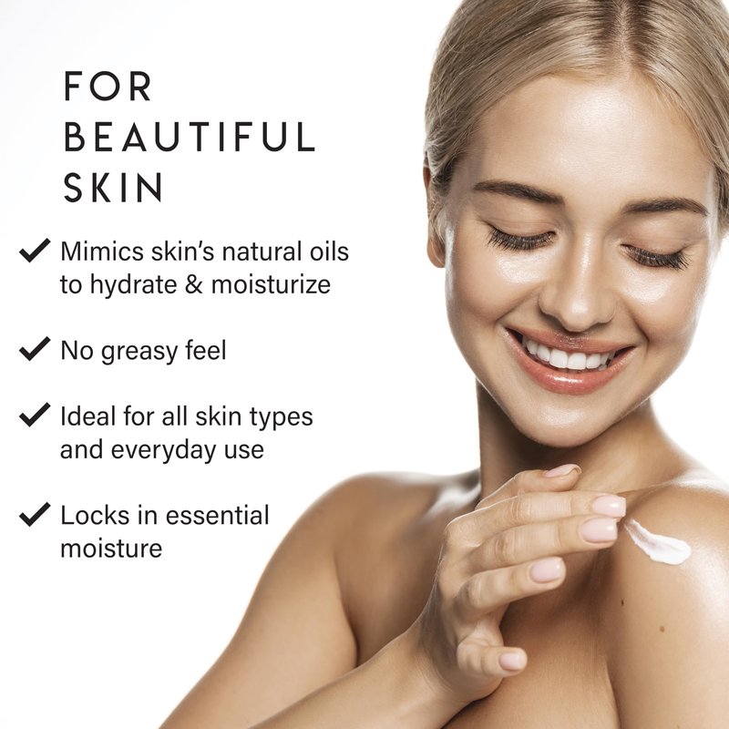 ALURAM Moisturizing Body Lotion, Hydrating Coconut Water & Squalane Cream Moisturizer for Soft Skin, Vegan, 18 Fl Oz