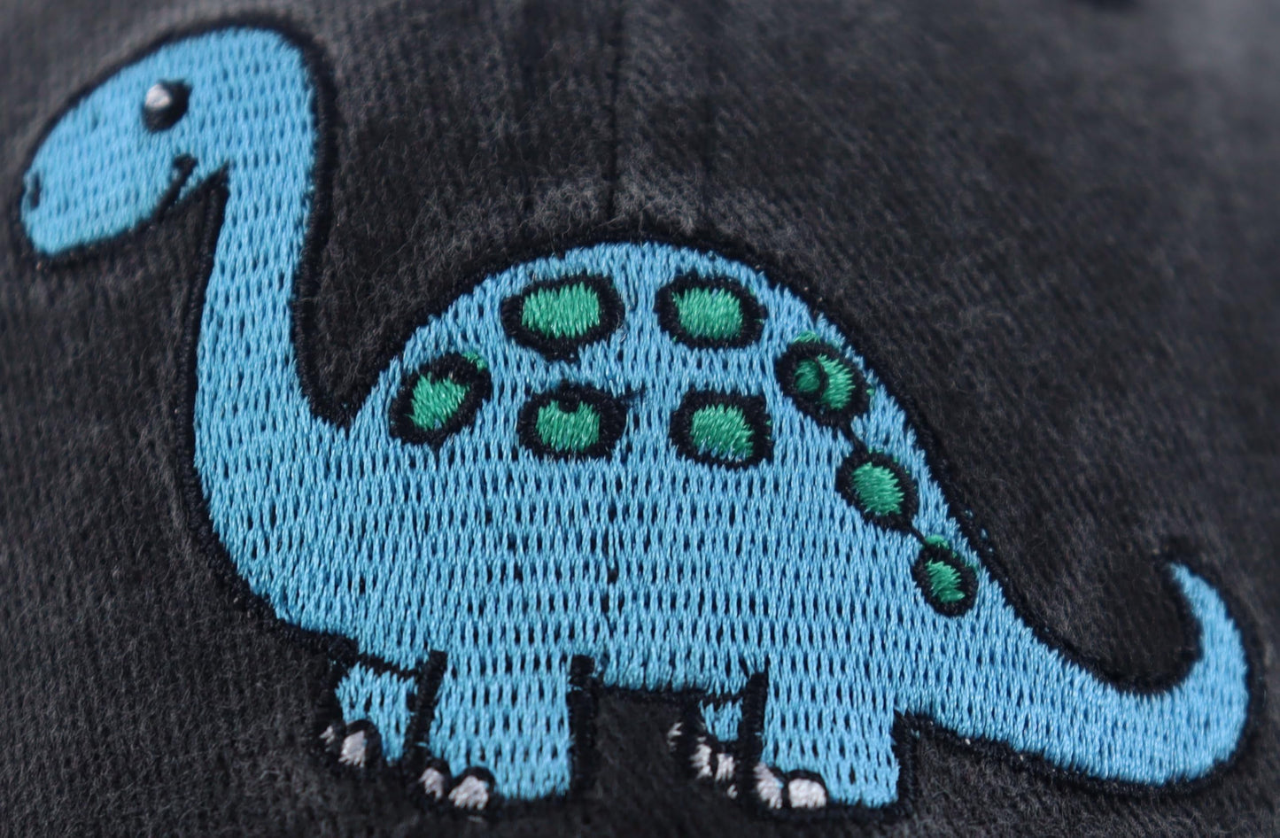 MANMESH HATT Stegosaurus Hat for Boys Girls, Cute Cotton Embroidered Dinosaur Decor Baseball Cap