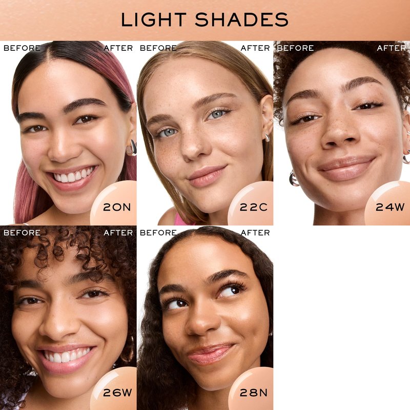 Lancôme Idôle 3 Serum Supertint Skin Tint - Dewy, Even tone with Niacinamide and Hyaluronic Acid for 24HR - Sheer to Buildable Coverage - Shade 24W