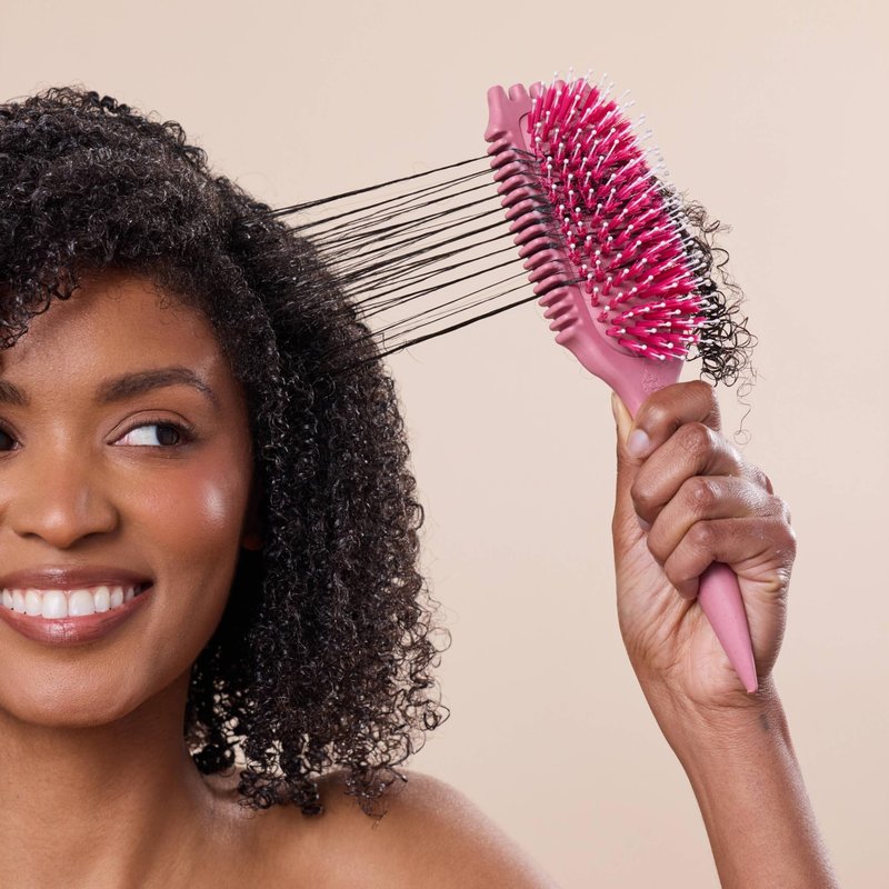 Bounce Curl Volume EdgeLift Brush - Raspberry