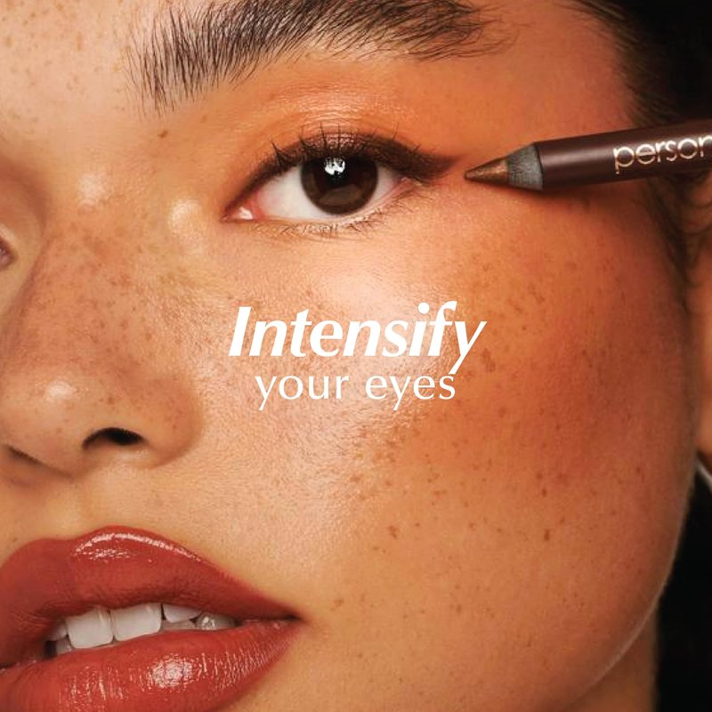 PERSONA 24HR Plum Waterproof Eyeliner Pencil | Creamy, Smudgeable Pencil for Lash Line & Waterline | All-Day to All-Night Wear | Vegan, Cruelty-Free, Paraben-Free | Made in USA