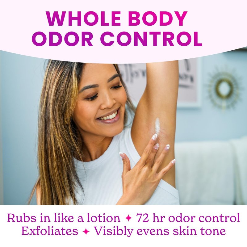 Lume Whole Body Deodorant - Mini Travel Size Invisible Cream Tube - Trial Size - 72 Hour Odor Control - Doctor Developed - Aluminum Free, Baking Soda Free - .5oz (Pack of 2) (Lavender Sage)