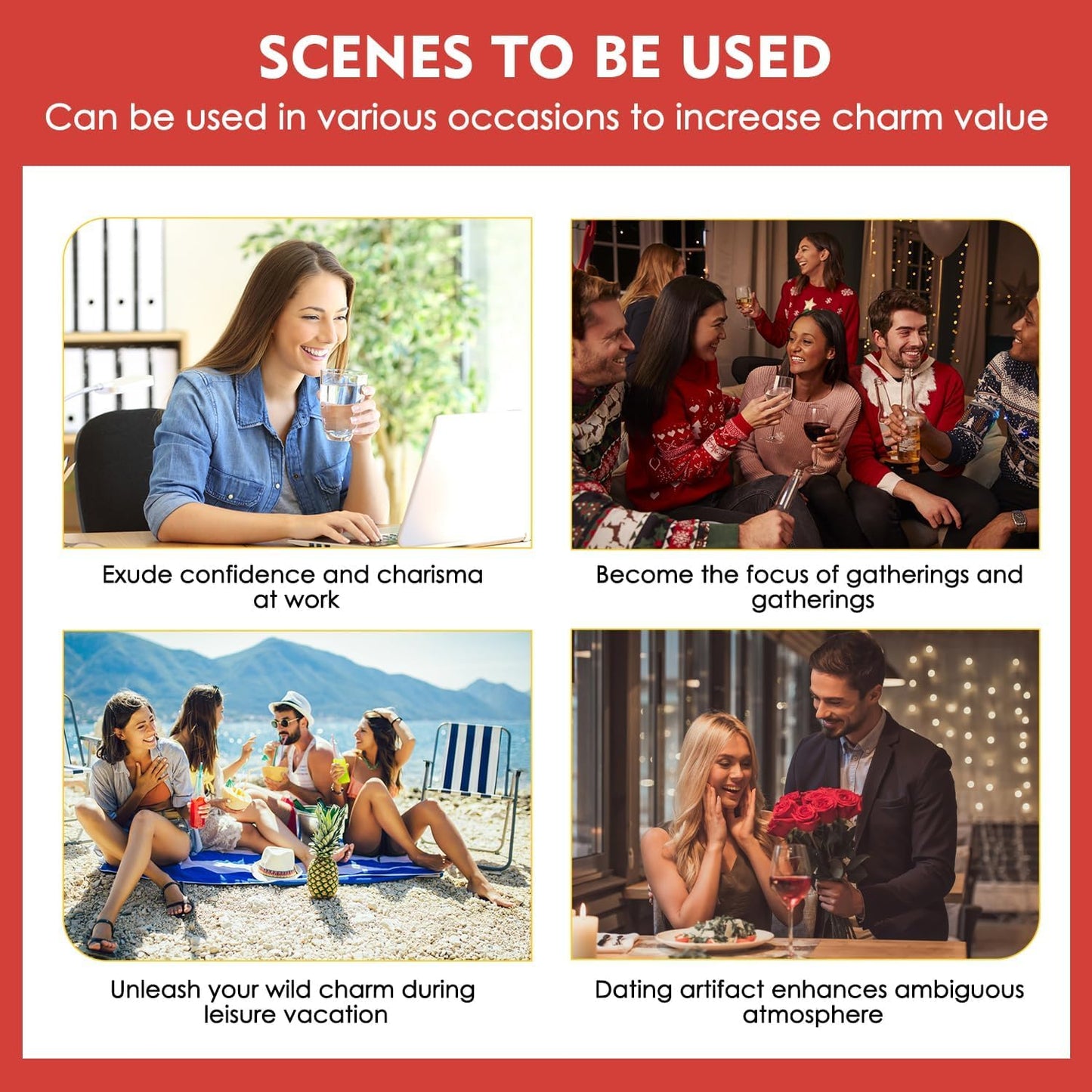 Venom Pheromone Perfume - Long-Lasting Fragrance for Women | Portable & Fresh Scent