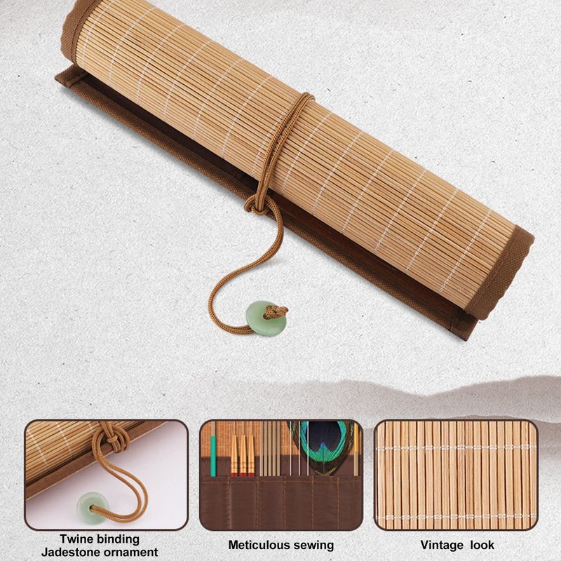 7pcs Ear Clean Kit – Bamboo Mat Ear Wax Removal & Massage Tool, Goose Ear Cleaner for Comfortable Hearing