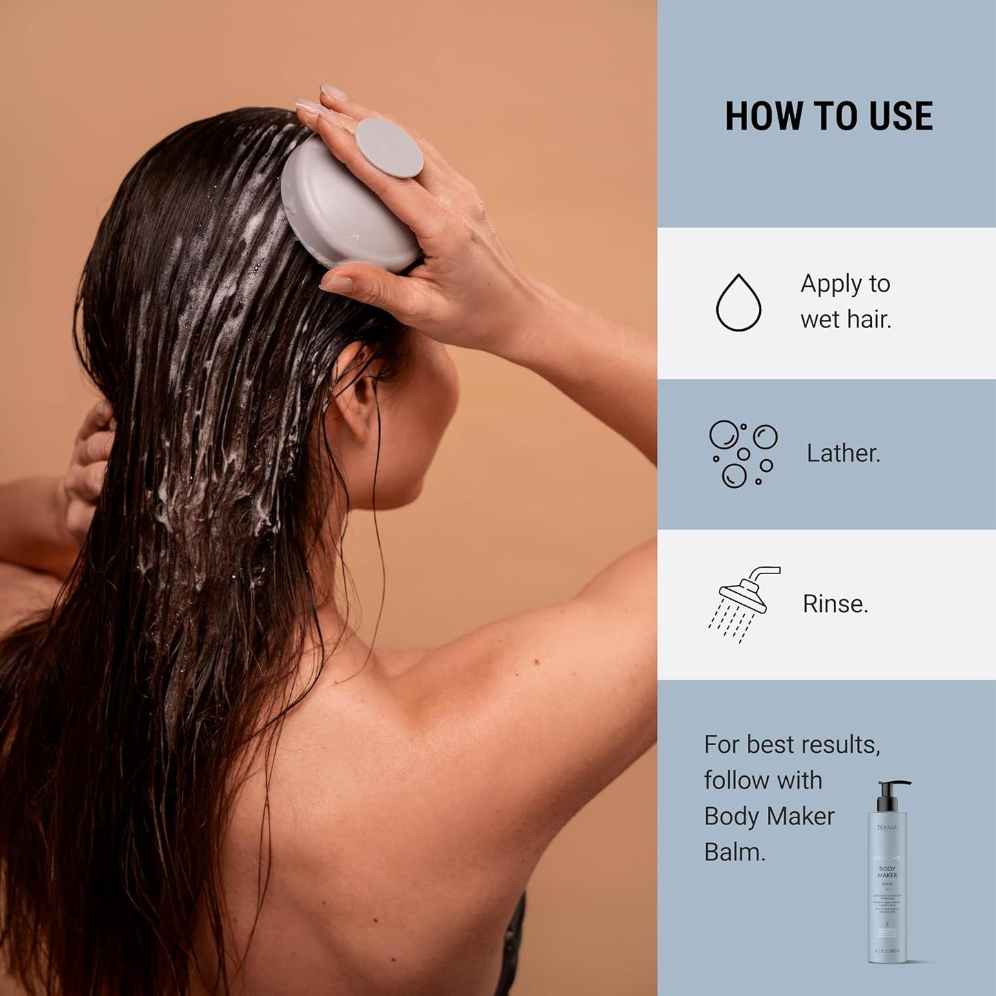 Teknia Body Maker Shampoo - Volumizing Shampoo for Fine Hair | Boosts Volume & Thickness