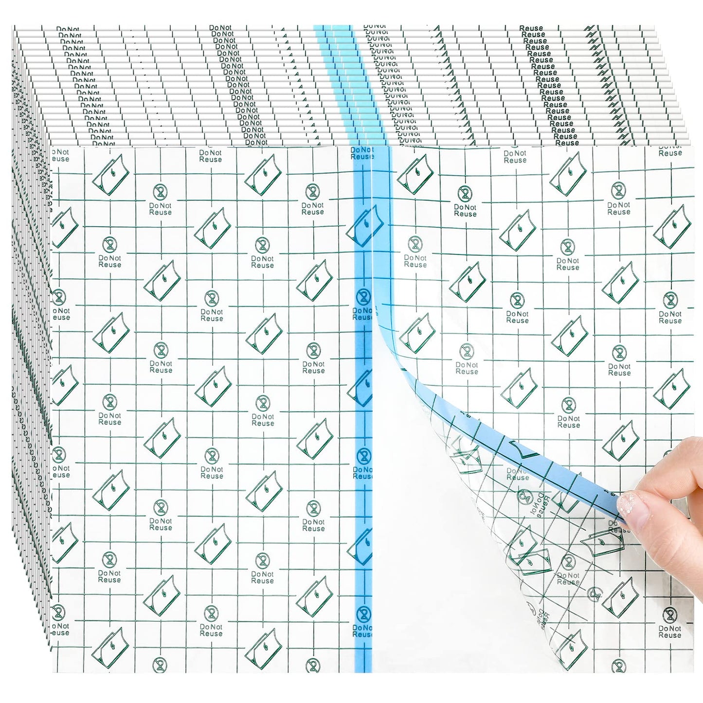36 Pcs Tattoo Aftercare Bandage Waterproof Transparent Film Dressing Adhesive Second Skin Patches for Swimming, Showering, Wounds, Post Surgical Shower(8 x 10 Inches)