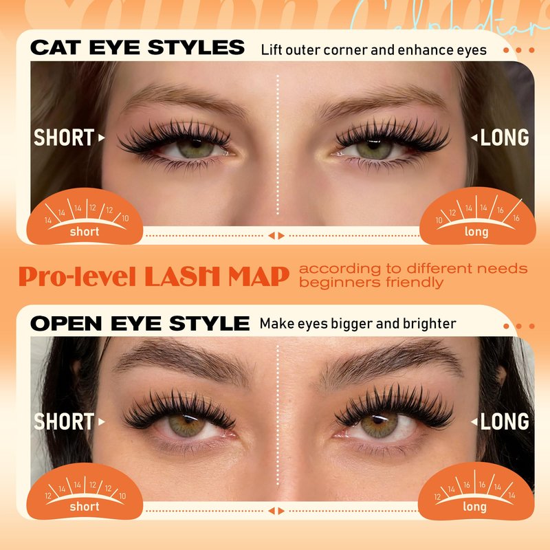 Lash Clusters Wispy Eyelash Clusters Bunny Spiky Cluster Eyelash Extensions 10 12 14 16mm Natural Lashes Clusters D Curly False Eyelashes Soft Individual Lashes Extension
