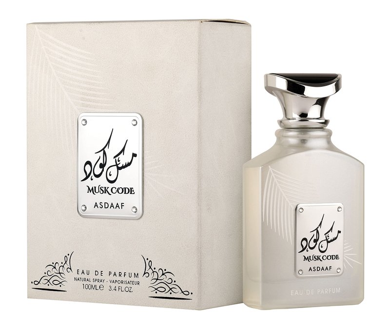 Lattafa Asdaaf Musk Code Eau De Parfum Spray for Unisex, 3.4 Ounce