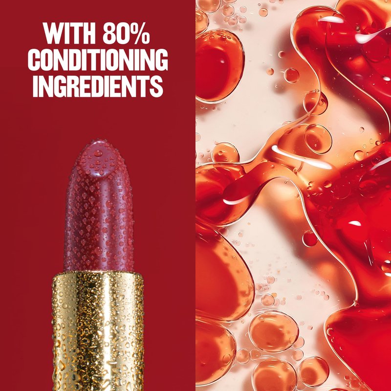 Revlon Super Lustrous Lipstick, Creamy Formula For Soft, Fuller-Looking Lips, Moisturized Feel, 805 Candied Rose, 0.15 oz