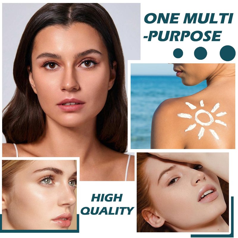 Mineral Powder Sunscreen for Face Oil Control,Broad Spectrum SPF 35,Long Lasting Sunscreen Powder for Face Natural Light Breathable,Protector Solar Para la Cara - 03 Medium