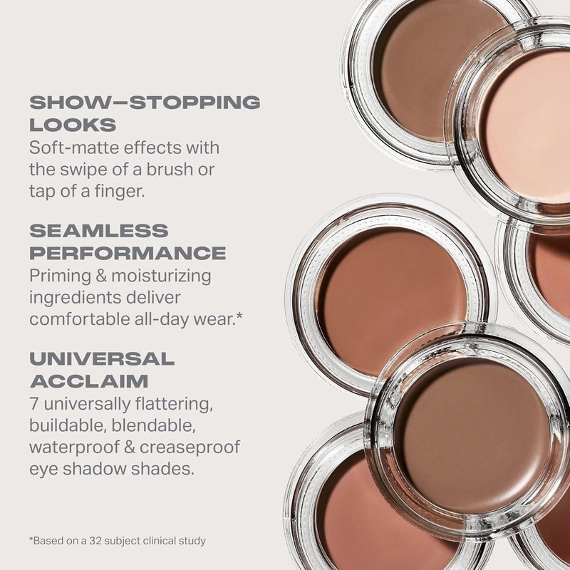 Morphe Priming Cream Eye Shadow - Cream to Powder Eyeshadow & Primer | Soft Matte Hydrating Formula - Airplay (0.11 oz)