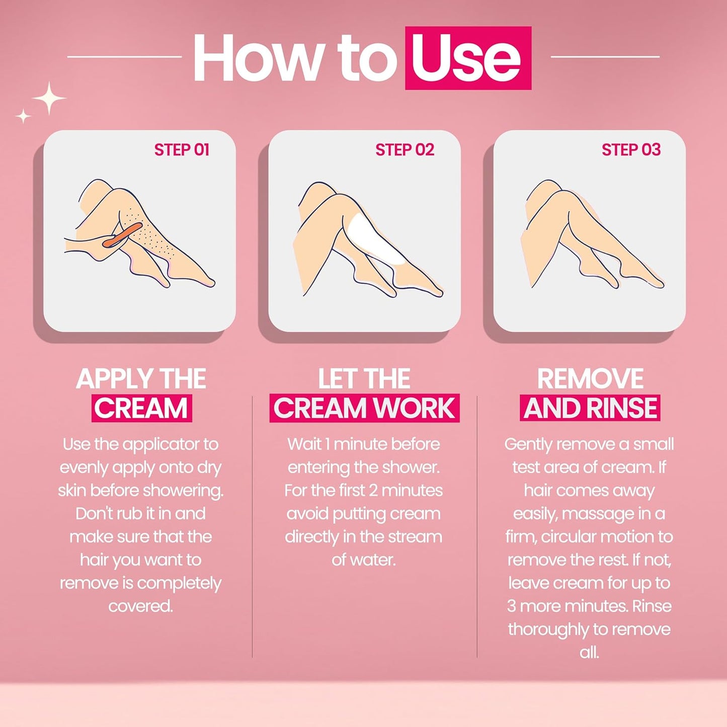 WooWoo Tame It! Natural Intimate Hair Removal Cream - Painless Vegan Hair Remover For Sensitive Skin - Depilatory For Genitals, Bikini, Legs & Bum - Women In-Shower Cream With Aloe Vera - 200ml