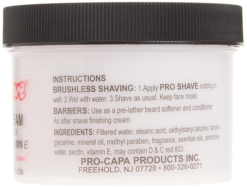 Pro-Shave Shaving Cream - Luxurious 8 Ounce Formula for a Smooth, Comfortable Shave
