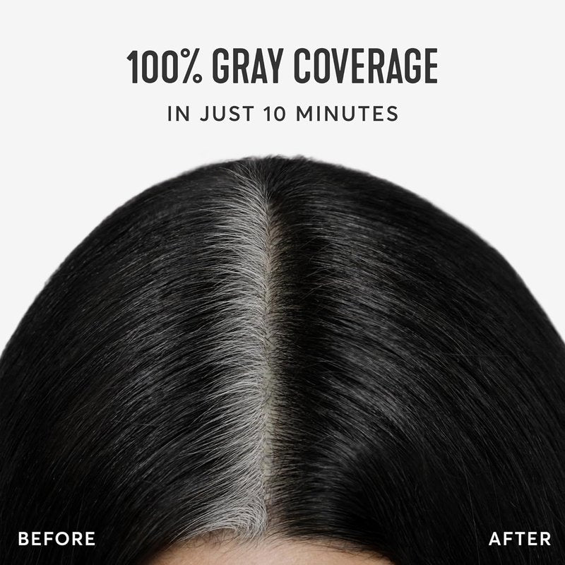 Madison Reed Root Touch Up Kit - 6N Savoca Medium Brown | 100% Gray Coverage, Ammonia-Free, 2 Applications