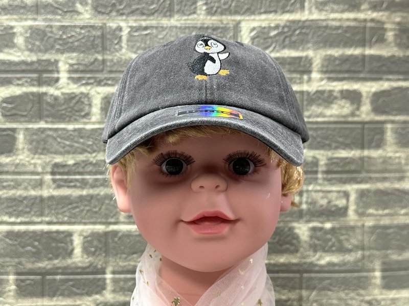 Horpe Kid Penguin Baseball Cap, Antarctic Animal Gifts for Boys and Girls, Adjustable Cotton Present Baseball Cap for Child to Zoo, Birthday Parties