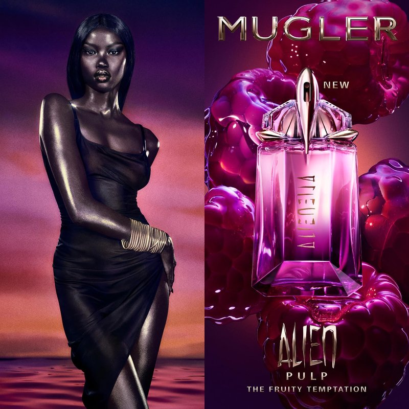 Mugler Alien Pulp Eau de Parfum | Fruity Floral Women's Perfume with Raspberry, Jasmine & Musk