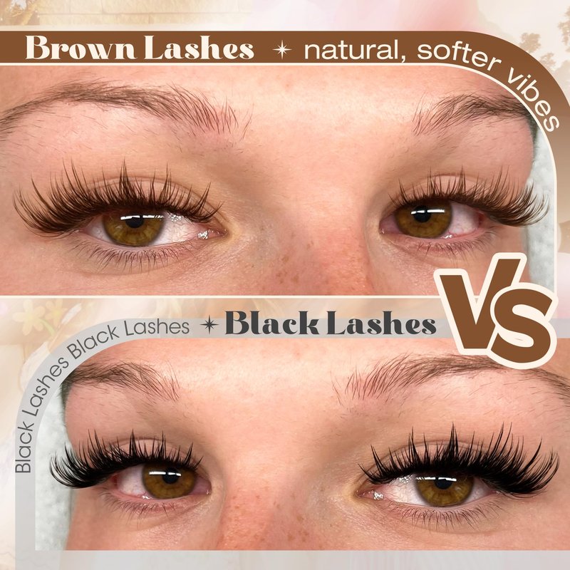 Mavphnee Brown Lash Clusters Wispy Fox Eye Eyelash Clusters Pre-Mapped 9-16MM Cluster Eyelash Extensions with Flexible Band & CC+L Curve Natural Individual Lashes For Soft Vibe