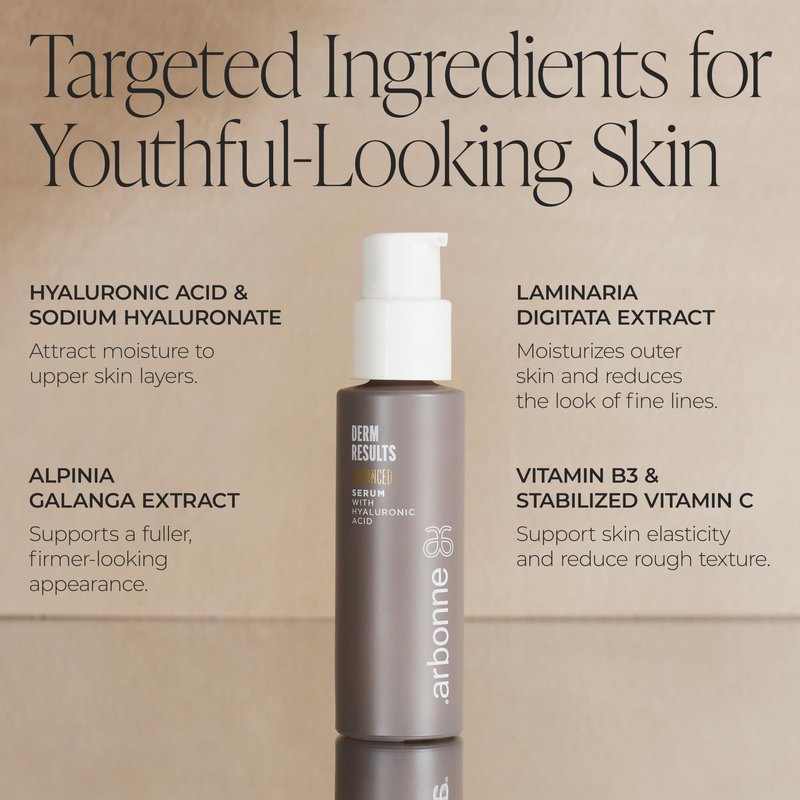 DermResults Advanced Hyaluronic Acid Serum for Face – Hydrating Face Serum – Dermatologist-Tested, 1 fl oz (30 mL)