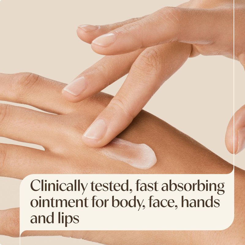 Aveeno Skin Relief Healing Ointment, for Extra Dry, Cracked & Sensitive Skin, 72-Hour Protectant with Triple Oat, Shea Butter & Glycerin, Fragrance-Free for Body, Face, Hands, Lips 7.2 oz