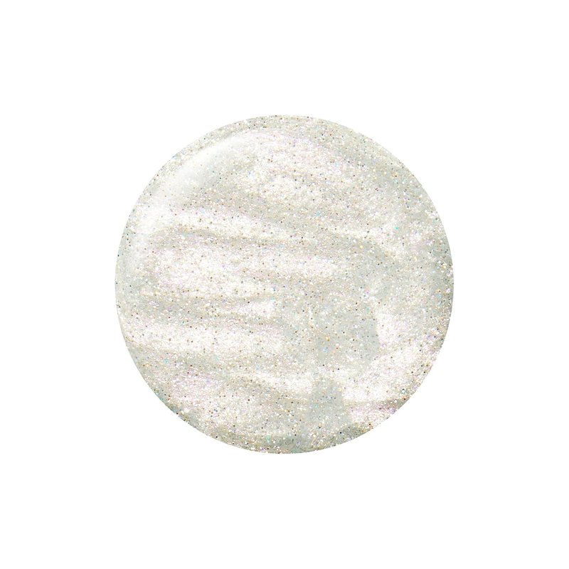 Sally Hansen Holo-Glow Nail Polish - Quick Dry, Streak-Free Shine | 101 Shine Bright | Holographic Light Grey Color