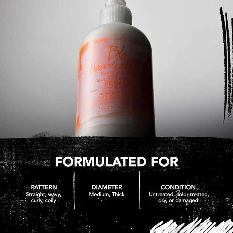 Bumble and Bumble Hairdresser's Invisible Oil Leave-In Conditioner - Hydrating UV Protection | Anti-Frizz for All Hair Types