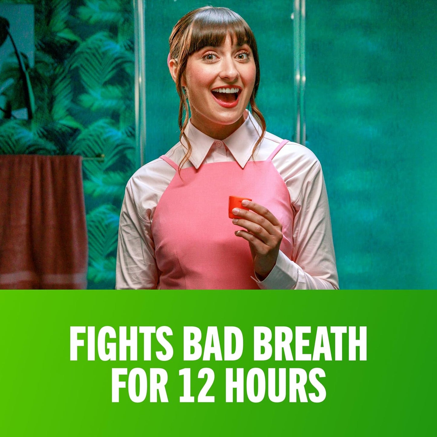 TheraBreath Fresh Breath Mouthwash - Mild Mint Flavor, Alcohol-Free | 16 Fl Oz (2-Pack)