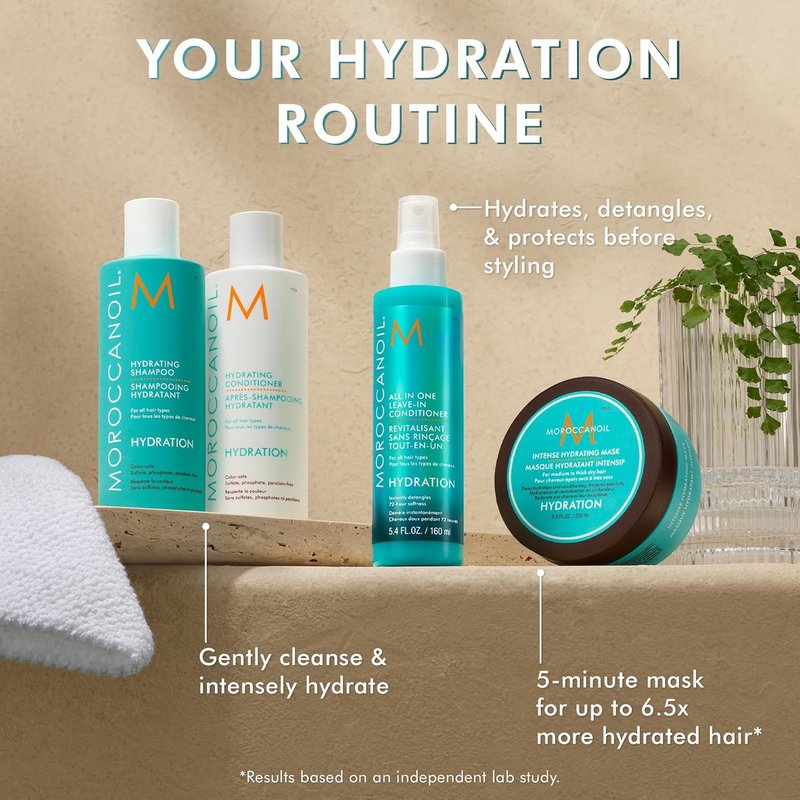 Moroccanoil Hydrating Shampoo & Conditioner Set - Moisturizing Hair Care Duo