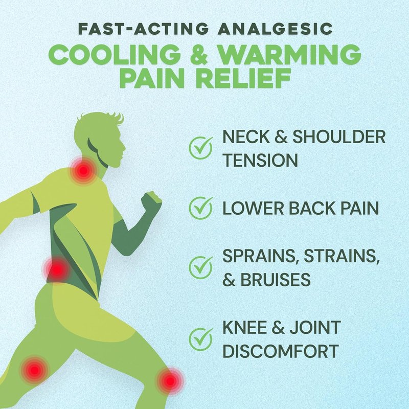 Ebanel Pain Relief Cream - Arthritis & Joint Pain Relief with Menthol, Arnica & Emu Oil | 4 oz