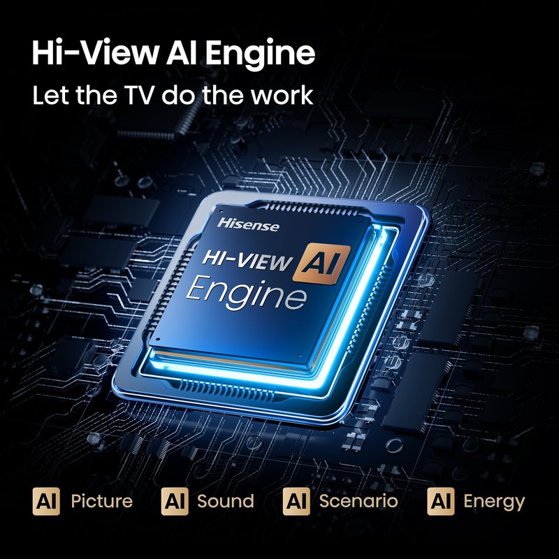 Hisense 85" Class U6 Series Mini-LED 4K UHD Smart Fire TV (85U65QF, 2025 Model) - QLED, Native 144Hz, HDR10+, Dolby Vision IQ, Dolby Atmos, Game Mode Pro, ALLM, Alexa Built in, Black