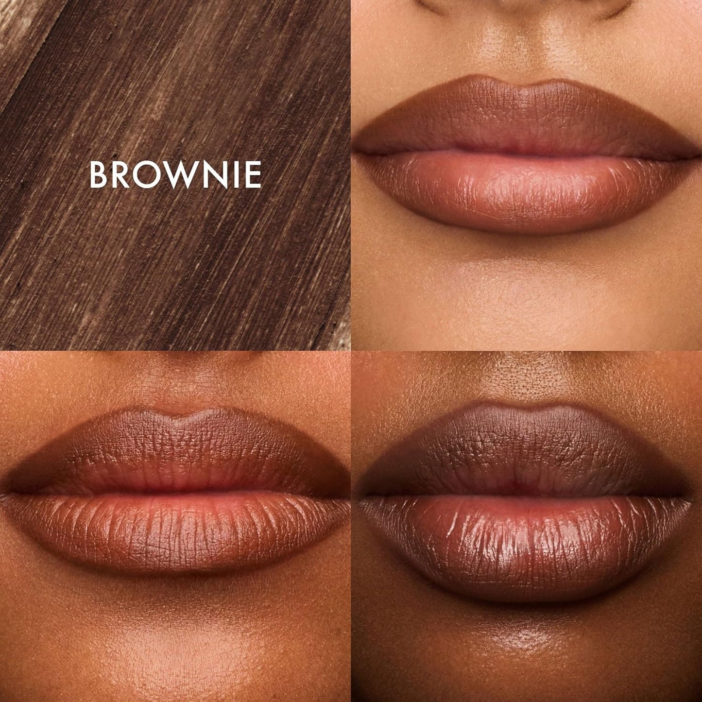 SoftLine Lip Liner Pencil - Creamy, Long-Lasting Matte Formula with Jojoba Oil | Brownie (1.02 g)