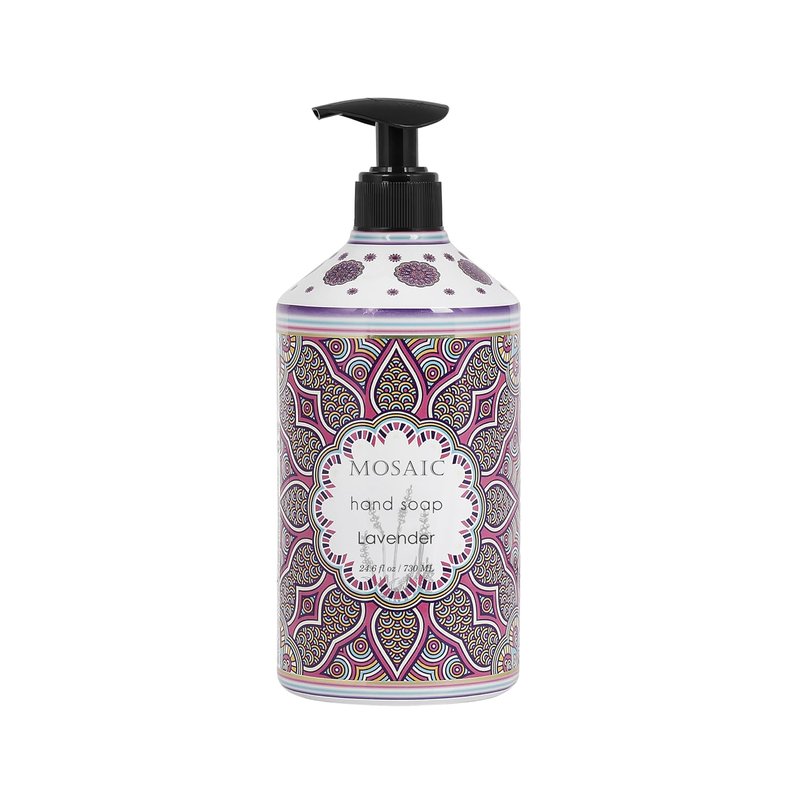 Anatolia Daphne Liquid Hand Soap Gift Set - Lavender, Almond & Argan, Peppermint & Eucalyptus, Chamomile | 4 x 24.6 Fl Oz Bottles