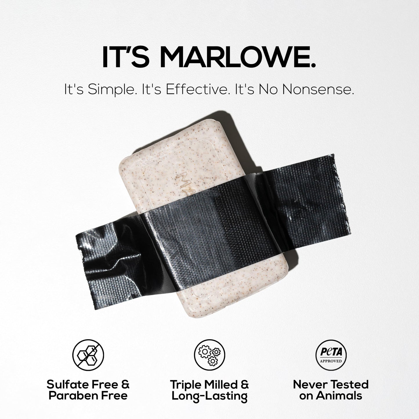 MARLOWE. No. 102 Body Scrub Soap 7 oz (12 Bars), Cedarwood & Sea Salt, Exfoliating Soap Bar with Shea Butter, Olive Oil & Green Tea Extracts, Cleanses, Smooths & Revitalizes Skin, Fresh & Zesty Scent