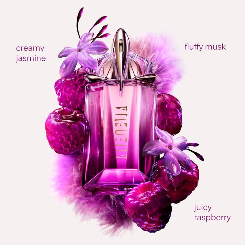 Mugler Alien Pulp Eau de Parfum | Fruity Floral Women's Perfume with Raspberry, Jasmine & Musk